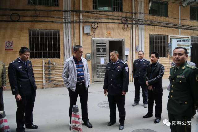 阳春市副市长,公安局长吴宁带队检查网吧,出租