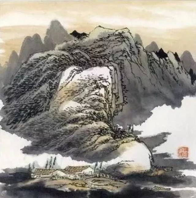 画画|山水画云烟雾霭画法,太全了,赶紧收藏!