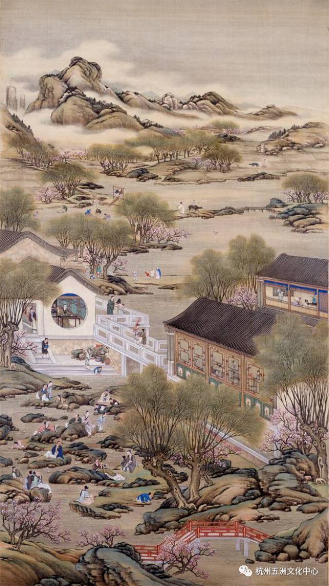 五洲 赏画 |【雍正十二月行乐图】