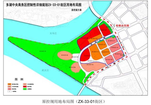 金华这个区块规划大调整,未来将新增一条过江隧道和一