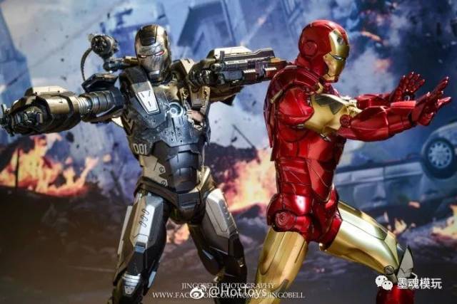 多人开箱:hottoys 1/6 mms378d17 压铸合金《复联 钢铁侠 mk6