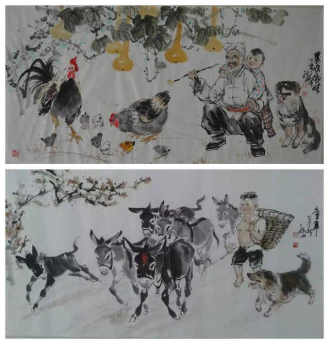 画家王瑞田 游子情怀 行走在诗情画意地带