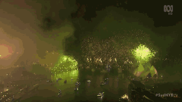 澳洲跨年美呆了!