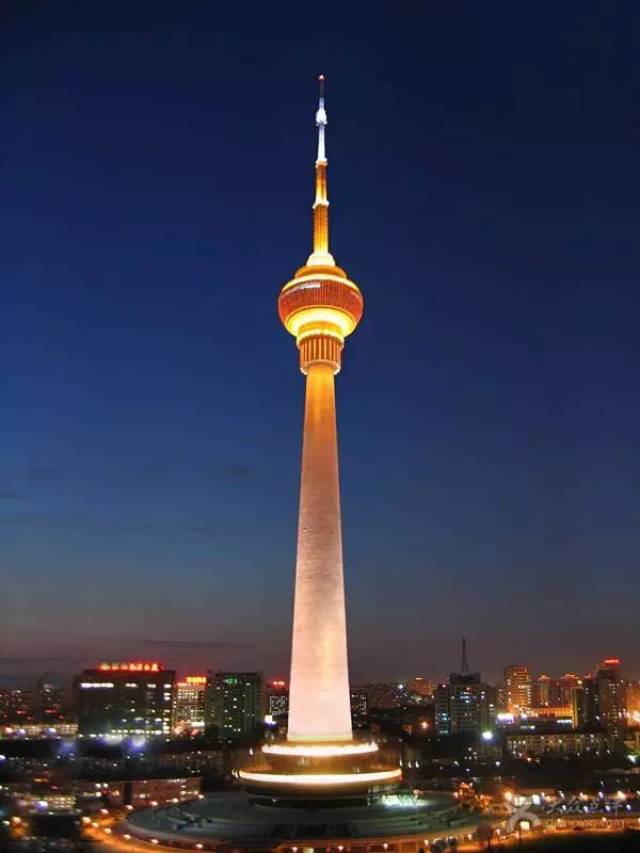 television tower revolving restaurant 中央电视塔旋转屯厅