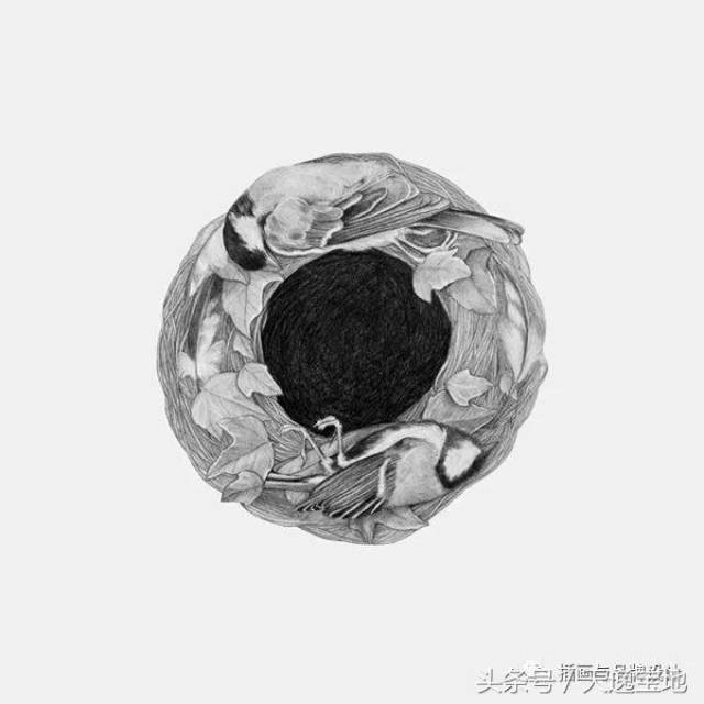 用一支铅笔画出最静谧的世界,插画师笔下的超精细森系「手绘」