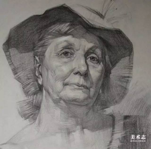 素描线面之间要轻松表现,致敬经典素描