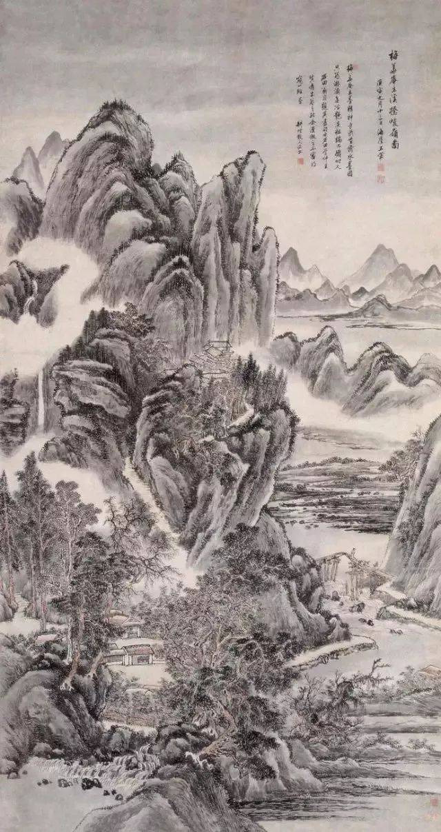 "清代四王"山水画:集古大成,笔墨高峰【江南收藏艺苑集】