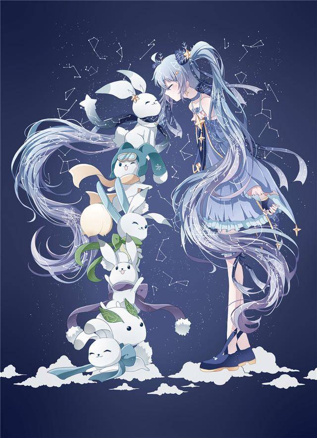 又到了snow miku的季节!p站雪初音美图壁纸推荐!