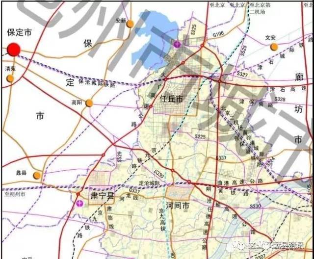 献县地图高清版