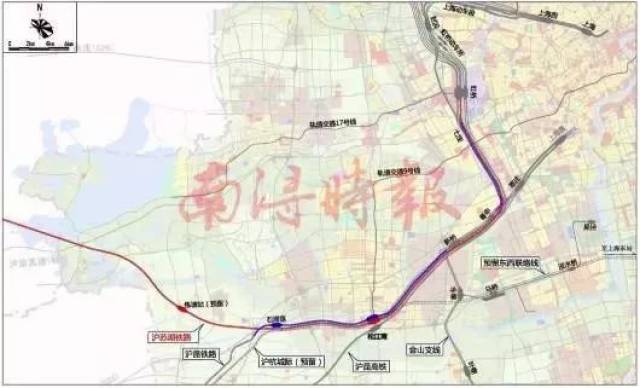 沪苏湖铁路(湖州段)路线公布!经过你家吗?