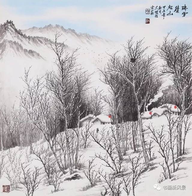 ——郑燮《山中雪后》