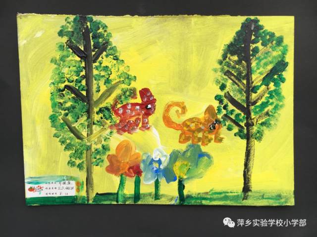 插上梦想翅膀,展现自我才华,这群小学生开办个人画展