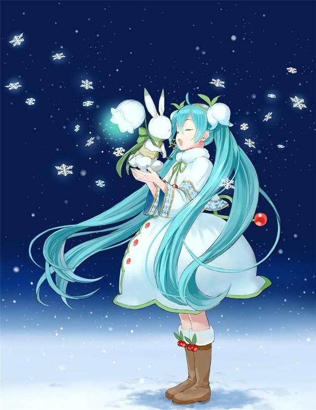 p站雪初音美图壁纸推荐!