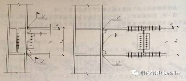 型钢混凝土柱内型钢与梁内型钢或钢梁的连接节点构造
