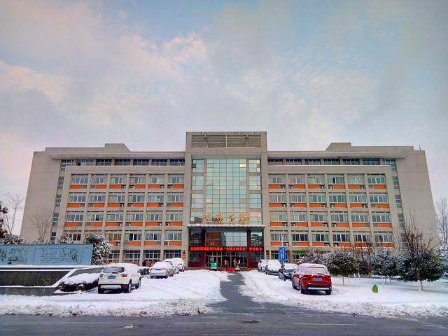 南阳师范学院雪景