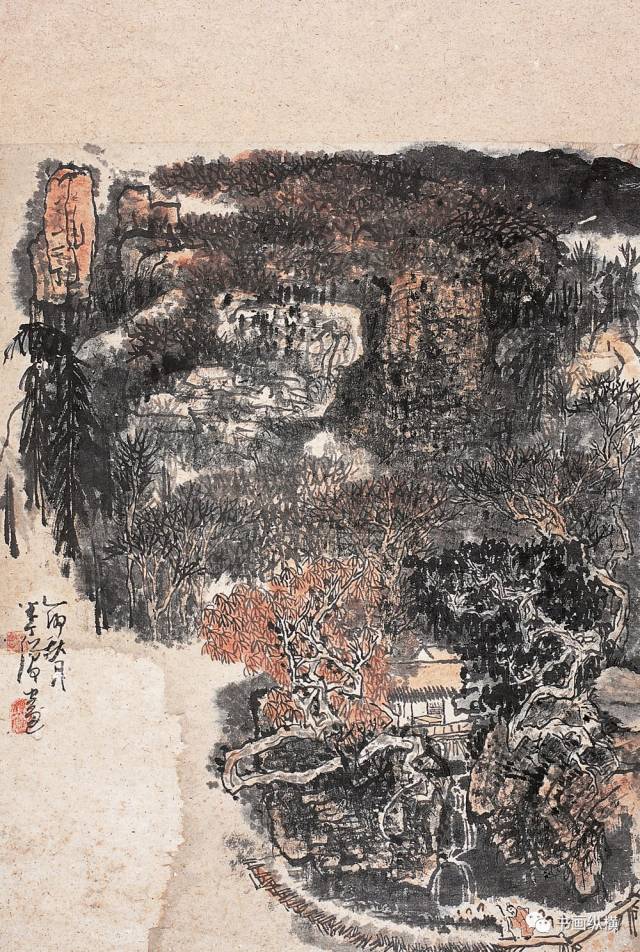 黄秋园 山水图