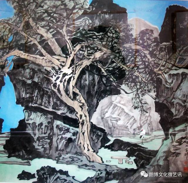 王雪峰《雪情图》