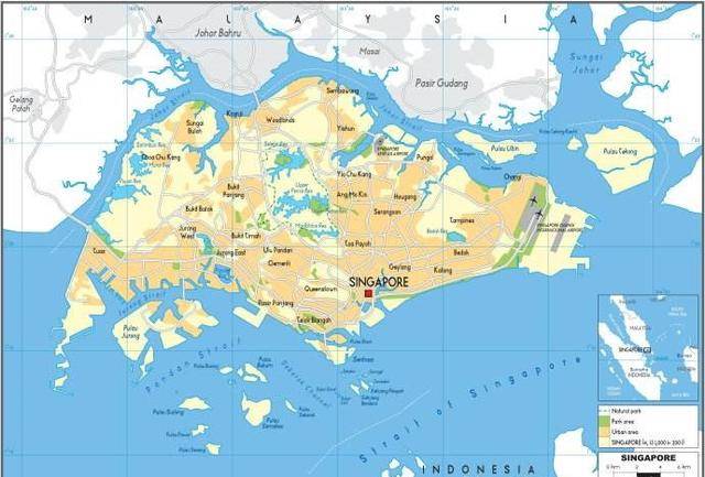 主要是新加坡是一个岛屿国家,国土面积太小,其国土面积只有719平方