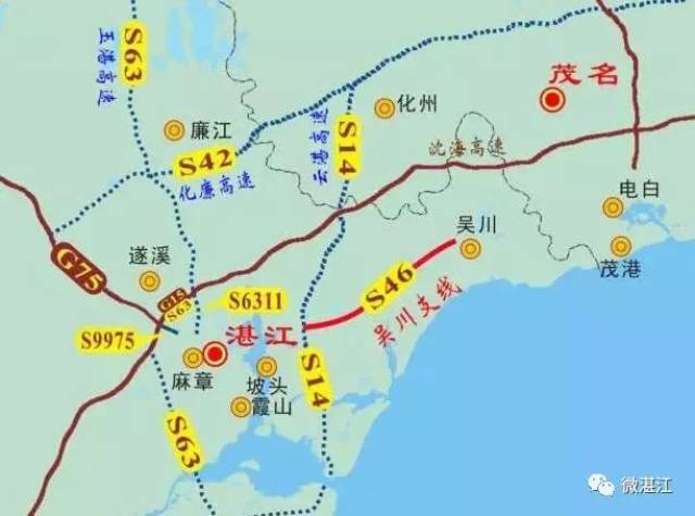 改善湛江投资环境 加快湛江经济发展具有重要意义 湛廉快速路将于年底