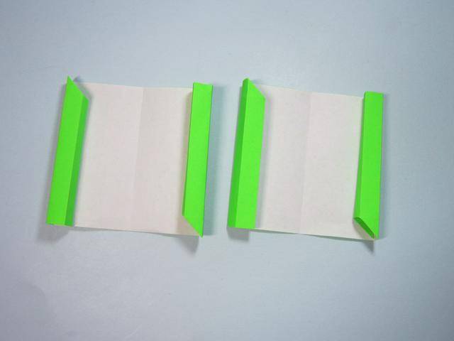 儿童手工折纸:相框折纸步骤图解