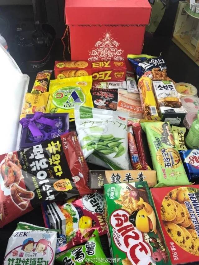 【开团中】28种韩国零食超大礼盒包装,吃货的心超满足