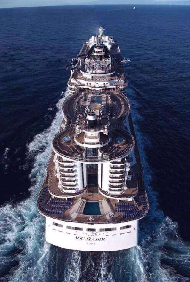 地中海邮轮隆重举行海岸线号(msc seaside)命名典礼,全新旗舰巨轮盛大