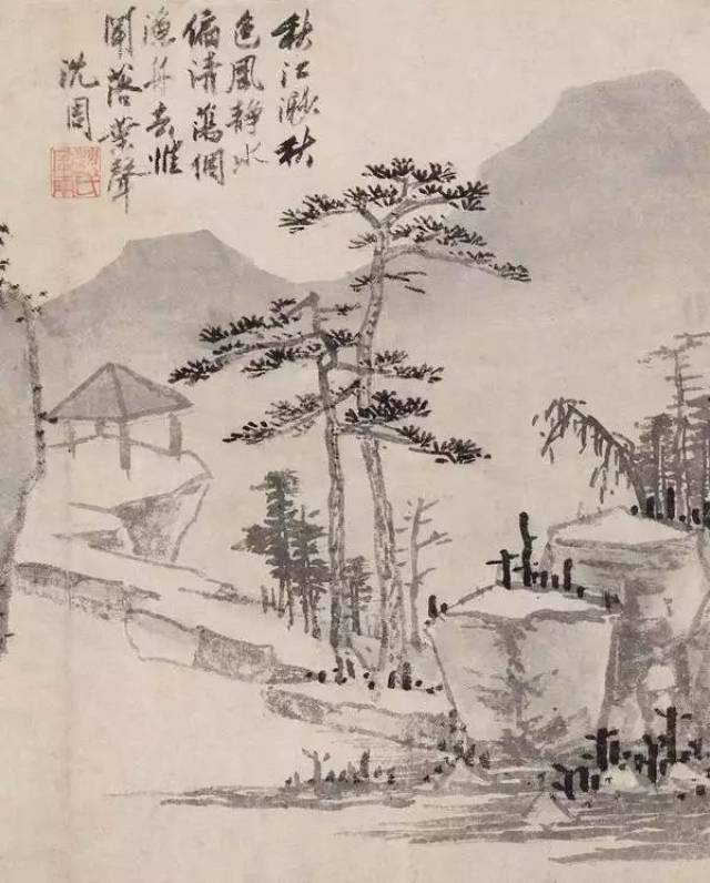 沈周:"天地一痴仙,写画题诗不换钱."(100幅)