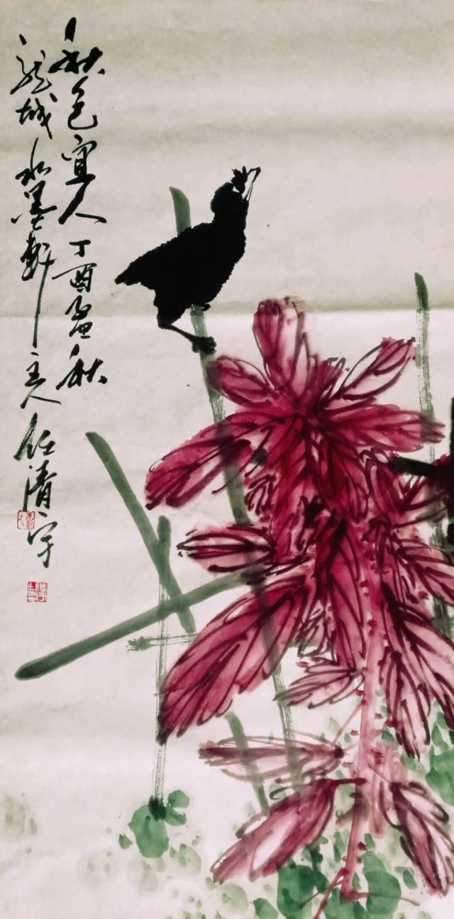 中国当代著名画家任清宇国画作品欣赏