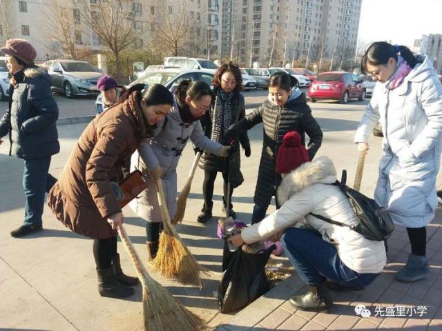 接力沈汝波,为民做好事 ——先盛里小学"党员固定服务