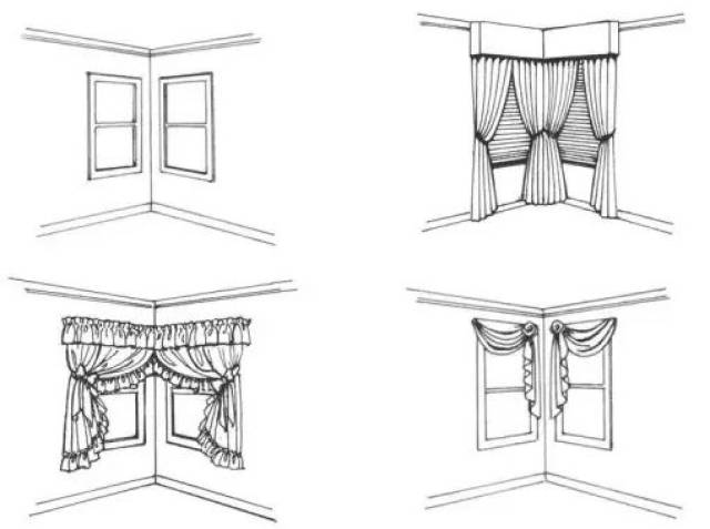 这些异形窗户如何设计窗帘答案都在这里