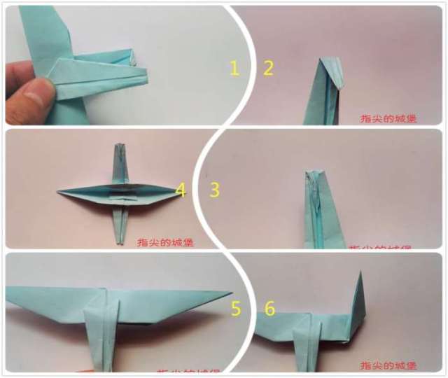 正方形纸折飞机模型, 折纸飞机教程图解大全