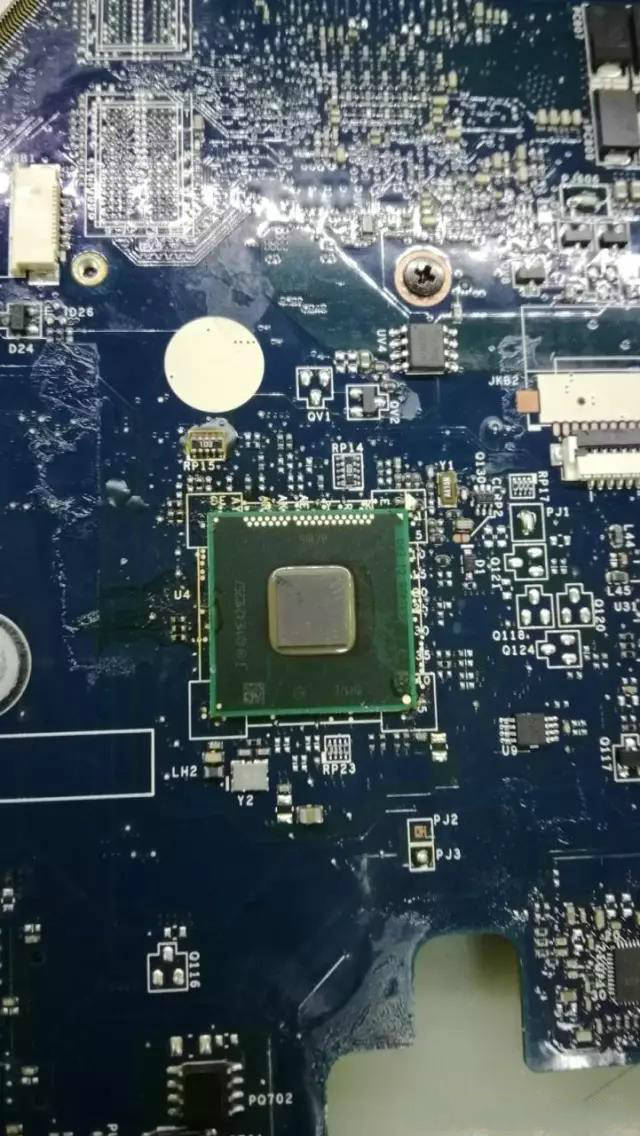 西安靖佳维修培训学校联想g510进水不开机维修