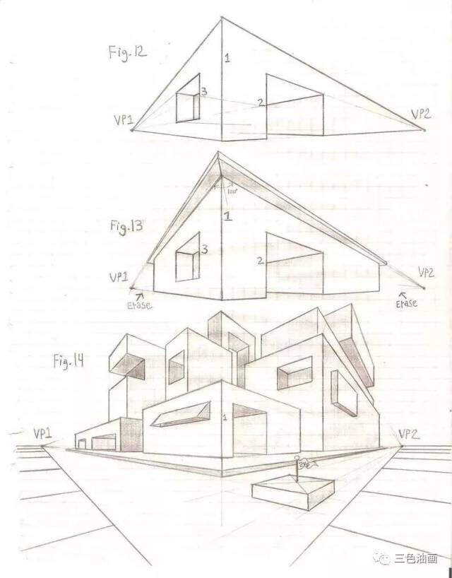 我这幅画透视关系对吗?赶紧收藏,错过就没有了