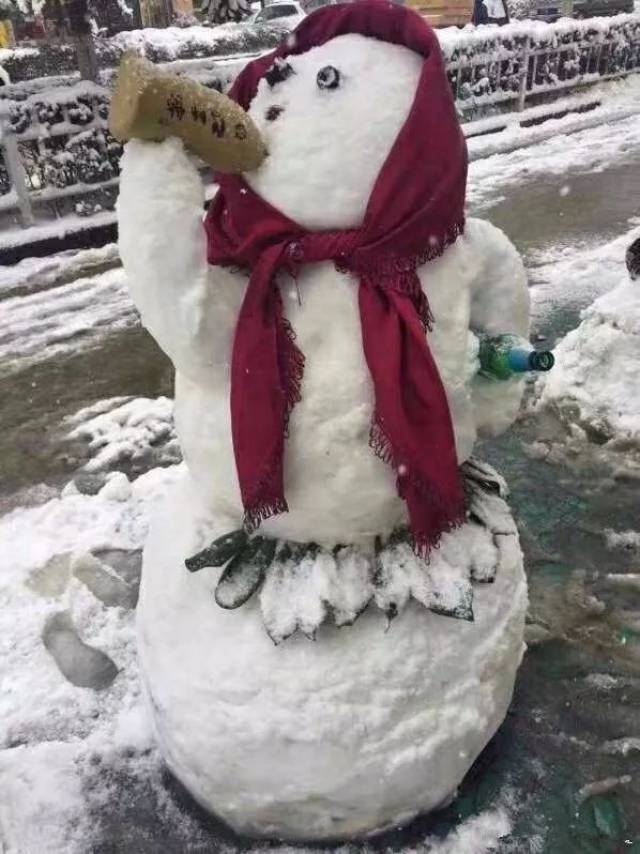 花式堆雪人大赛,厉害了!