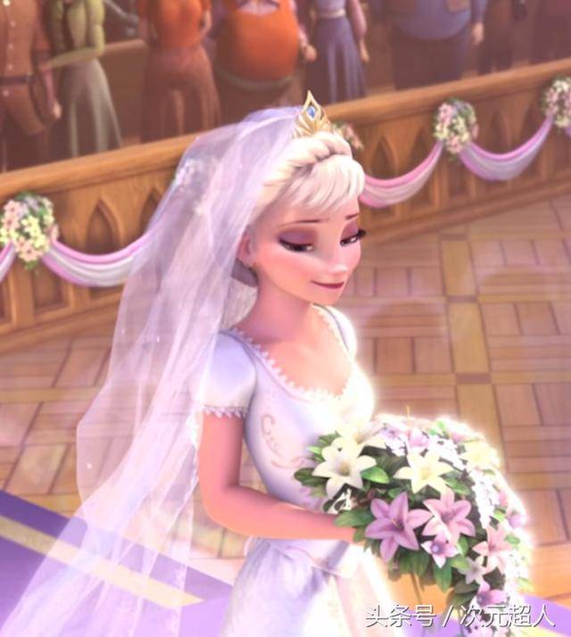当迪士尼公主变成了韩国画风,艾莎高贵冷艳,安娜青春靓丽!
