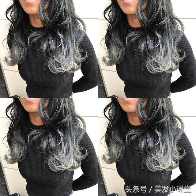雾灰发色,2018最流行的头发颜色