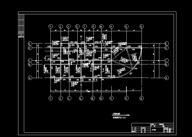 新手钢筋cad基础培训图纸,必学的建筑钢筋图纸