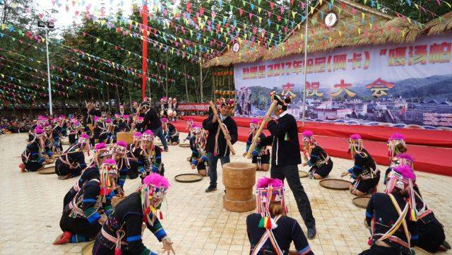 哈尼歌舞 《盛世鲜花遍地开》蓝培,安飘 勐腊县哈尼族