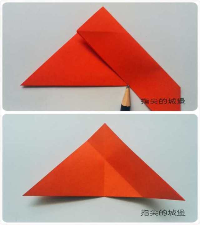 传统剪纸: 教大家一款简单大方的剪纸爱心, 图解教程详解
