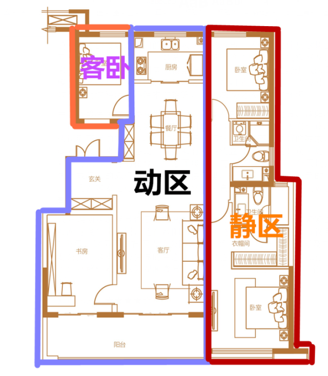 狐行优点三:动静分区明显 主客有别的匠心设计