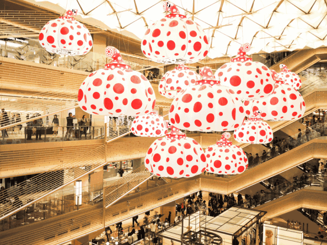 东京最新必去!草间弥生等10几个顶级设计师玩出来的潮流新地标