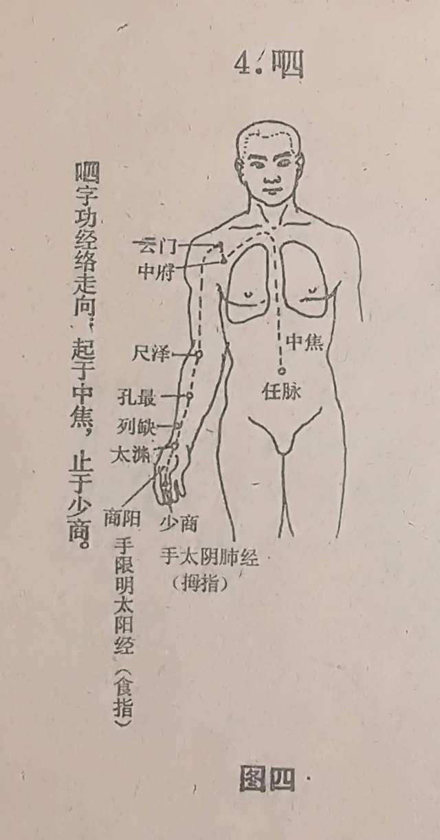 六字诀经络走向