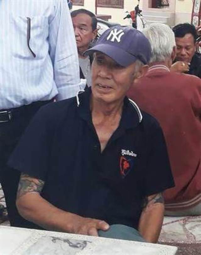 白井繁治(法新社图片) 白井繁治曾经是日本最著名黑社会组织山口组的