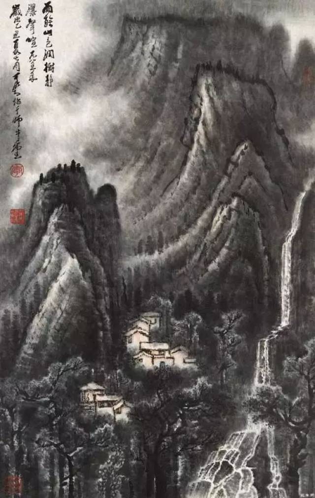 李可染高清作品欣赏(视频解读李可染绘画"三字诀")