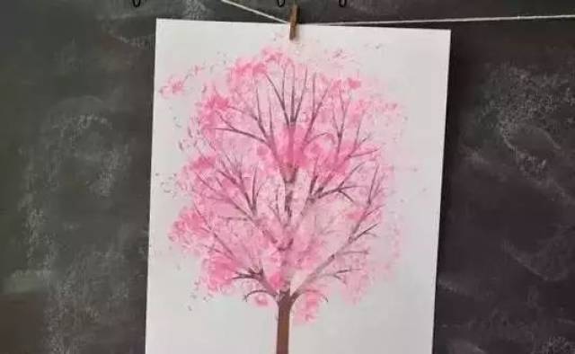 气泡樱花树
