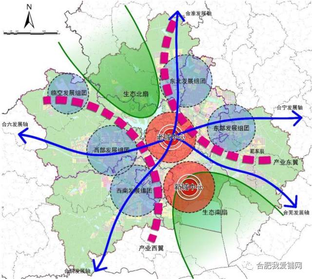 已敲定: 本次规划 2020 年合肥主城区的范围 除了市区外,还包括肥东