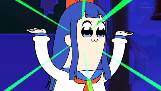 pop子与pipi美的(非)日常:《pop team epic》第1话原型考察