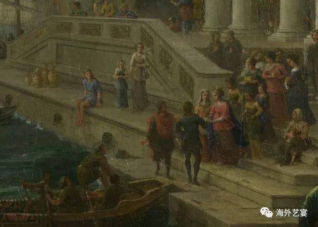 克劳德·洛兰 《示巴女王朝觐所罗门王上船的海港》 1648年