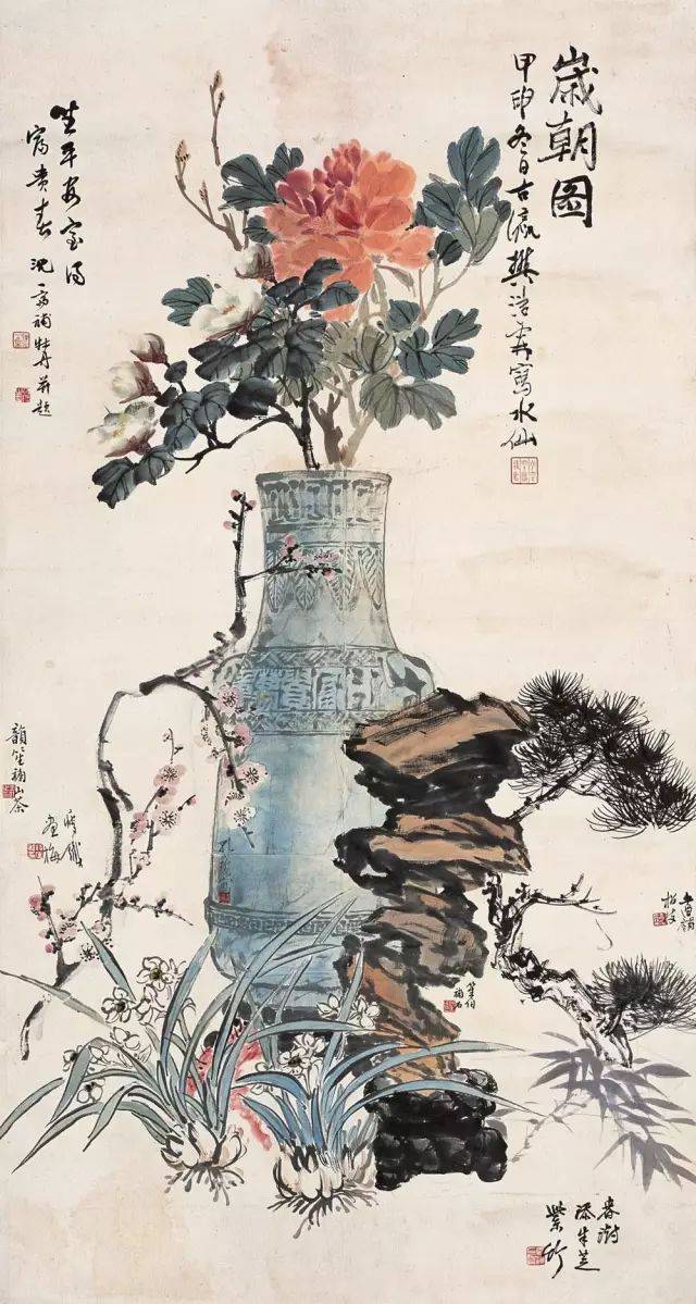 丹青妙笔|孔小瑜与博古画(130幅清晰大图)