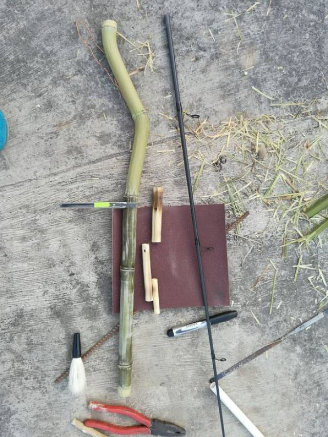 农村用砍竹子做钓鱼竿,让人感觉是丧志!